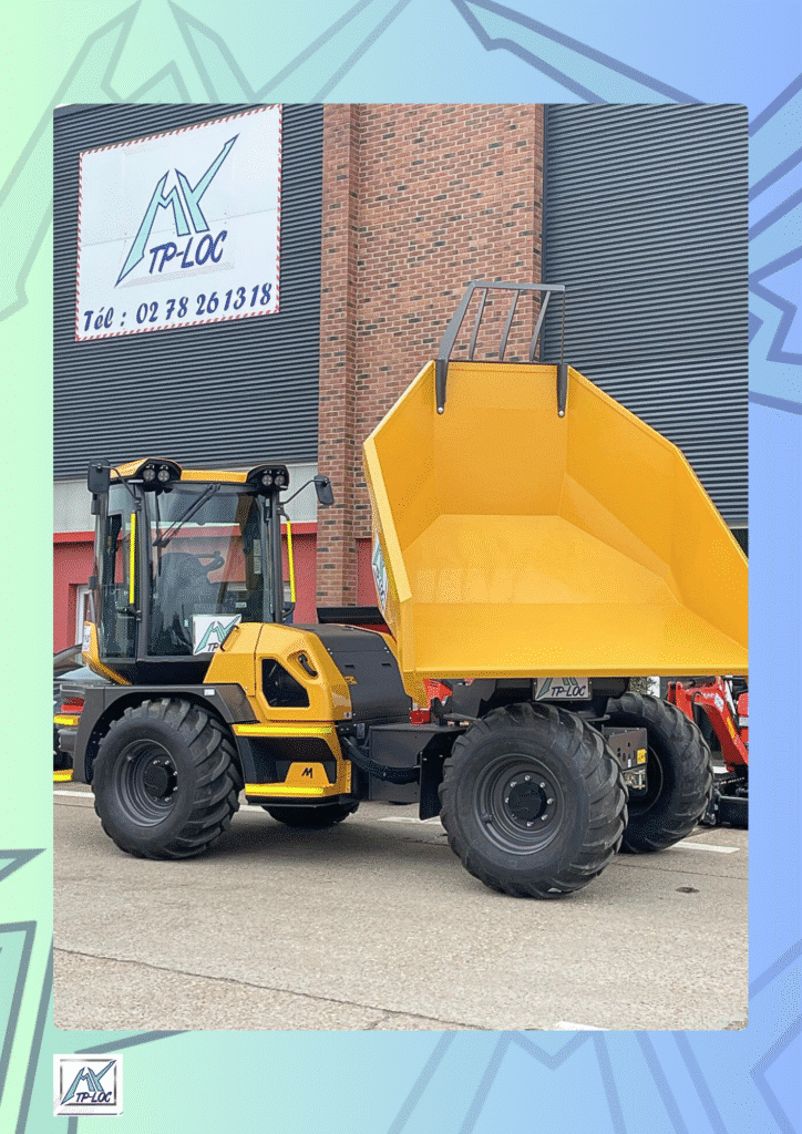My-tp-loc - DUMPERS DE 300 KG À 9 TONNES : LE TRANSPORTEUR DE MATÉRIAUX QUI NE RECULE DEVANT RIEN - Featured Image 1