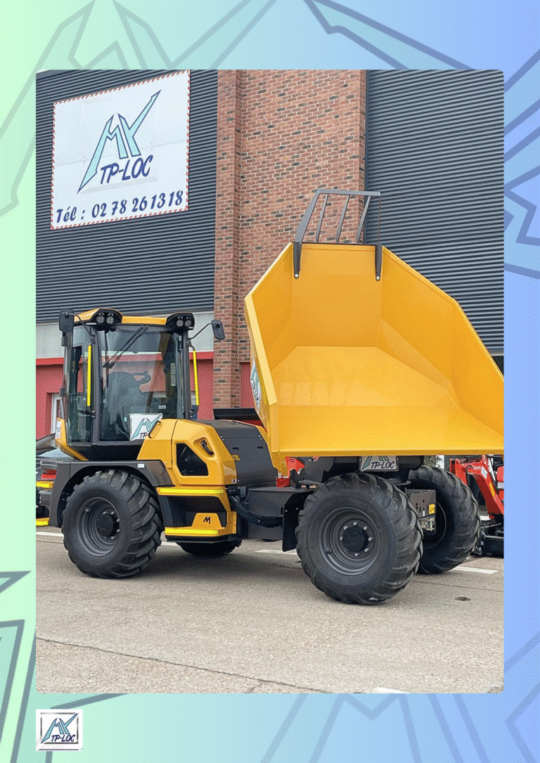 My-tp-loc - DUMPERS DE 300 KG À 9 TONNES : LE TRANSPORTEUR DE MATÉRIAUX QUI NE RECULE DEVANT RIEN - Featured Image 1